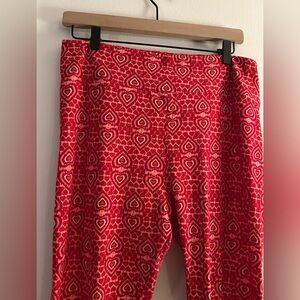 Lularoe Heart Patterned Leggings
